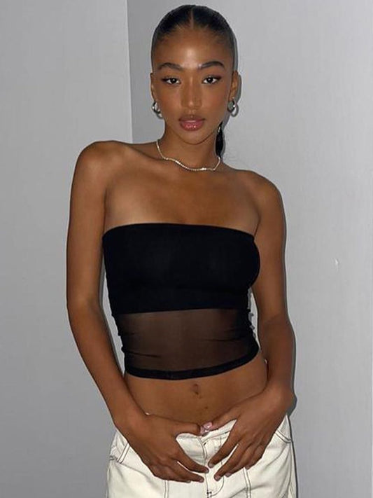 Mesh Tube Top