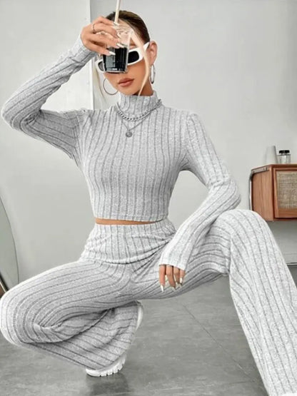 Ribbed Two-Piece Set