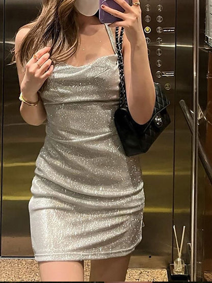 Glitter Mini Dress