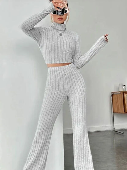 Ribbed Two-Piece Set