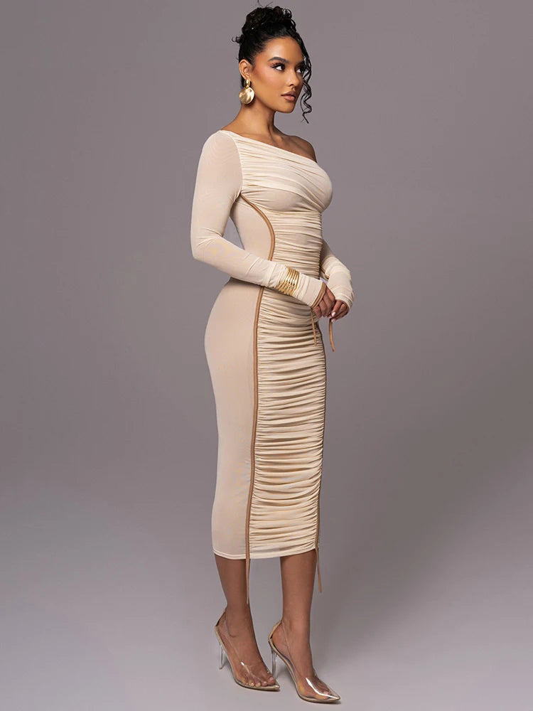 Off Shoulder Bodycon Dress